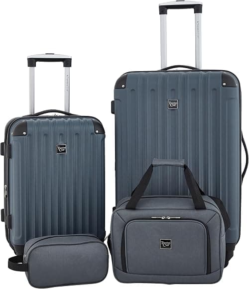 Travelers Club 4 Piece Midtown Luggage Set on Amazon.ae - Price Tracker