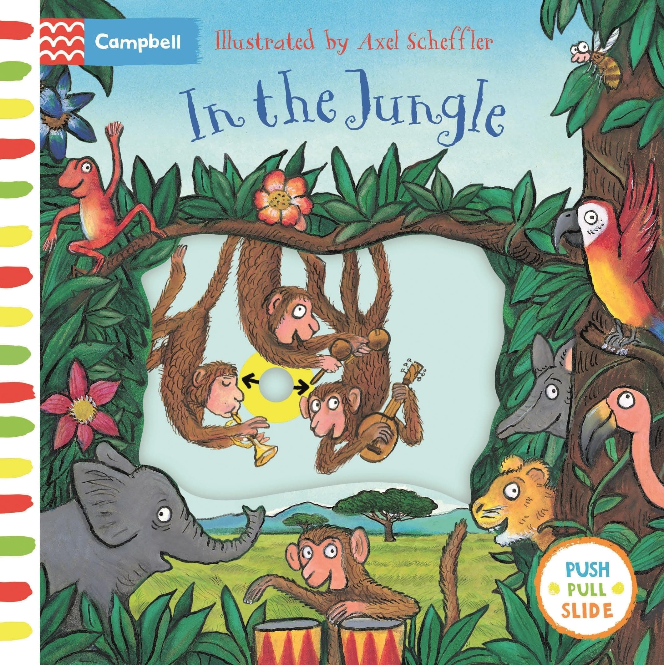 In the Jungle: A Push, Pull, Slide Book on Amazon.ae - Price Tracker