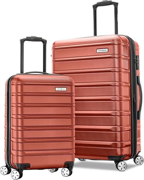 Samsonite Omni 2 Hardside Expandable Luggage with Spinner Wheels, 2-Piece Set on Amazon.sa - Price Tracker