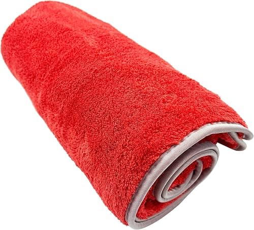 Microfiber Plush Car Drying Towel Cleaning Towels Super Absorbent Automotive Detailing Towel, Red, 60 x 120 cm on Amazon.ae - Price Tracker
