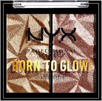 NYX PROFESSIONAL MAKEUP Born To Glow Icy Highlighter Duo - Bout The Bronze on Amazon.ae - Price Tracker