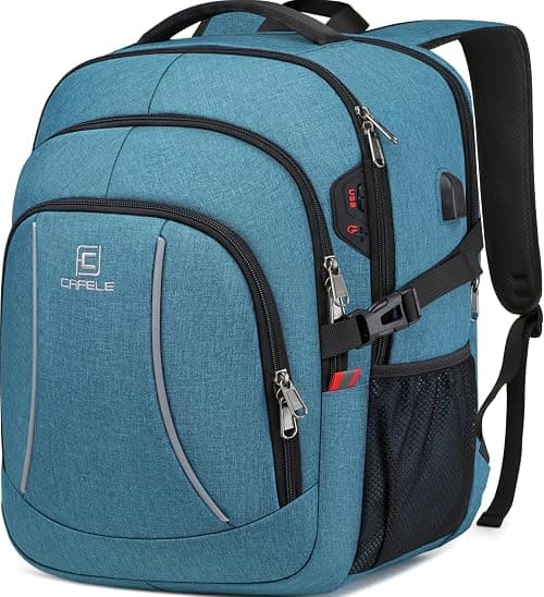 CAFELE Anti-Theft Laptop Backpack USB Travel Computer Backpack College Bookbag School Backpack on Amazon.ae - Price Tracker