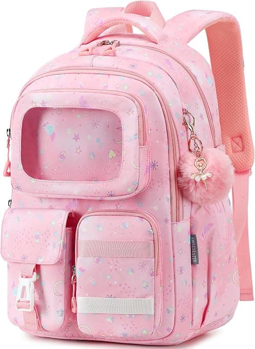 AO ALI VICTORY Backpack for Girls with Lunch Bag Kids School Bags for Elementary Middle School Students Cute Bookbag Set على Amazon.ae - متتبع الأسعار