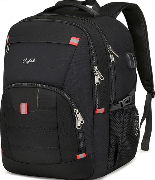 CAFELE Anti-Theft Laptop Backpack USB Travel Computer Backpack College Bookbag School Backpack on Amazon - Best Deal Finder