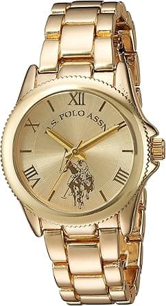 U.S. Polo Assn. Women's Quartz Watch, Analog Display and Stainless Steel Strap, USC40043 on Amazon.ae - Price Tracker
