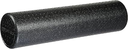 Amazon Basics High-Density Round Foam Roller for Exercise and Recovery - 60.9 cm, Black on Amazon.ae - Price Tracker