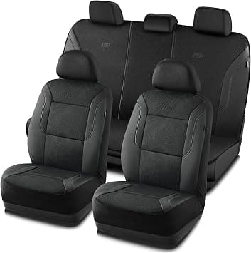 Skechers Memory Foam Car Seat Covers, Air Cool Mesh Thick Seat Covers, Airbag Compatible Car Seat Cover, Automotive Comfort Protection for Most Cars,Vans,Trucks, SUVs,Black على Amazon.ae - متتبع الأسعار