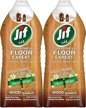 Jif Concentrated Floor Expert for Wood Flooring, 1.5L (pack of 2) on Amazon.ae - Price Tracker