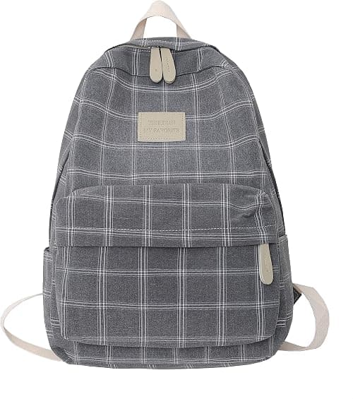 JHTPSLR womens Plaid Preppy Backpack Plaid Preppy Backpack on Amazon.ae - Price Tracker